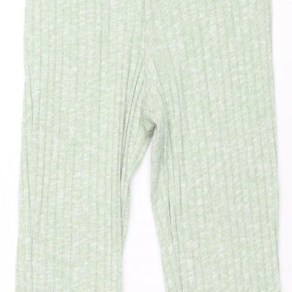 Womens UK Size S Monki Regular Fit  Green Trousers