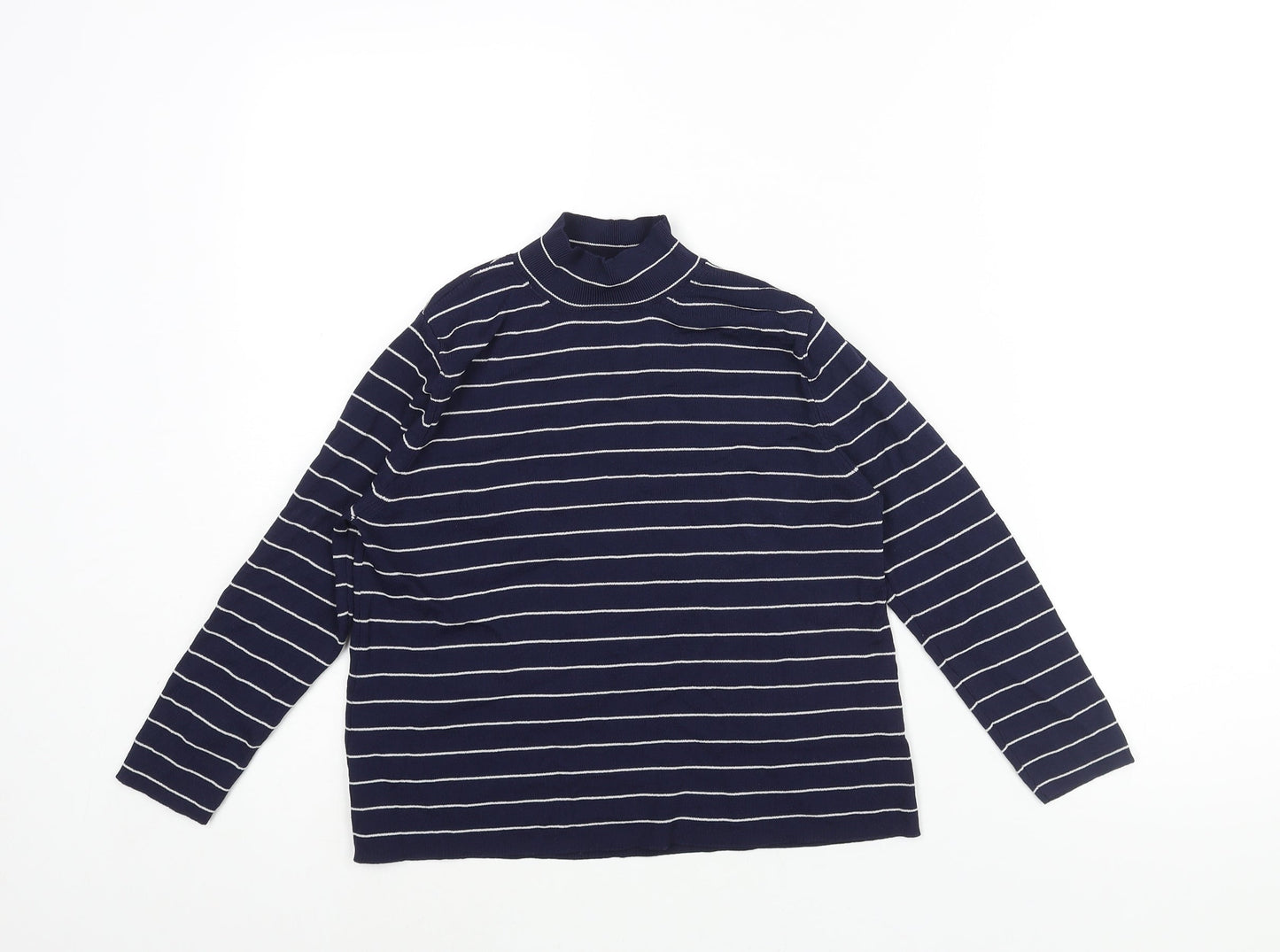 Womens UK Size 10 ASOS Blue Pullover Jumper