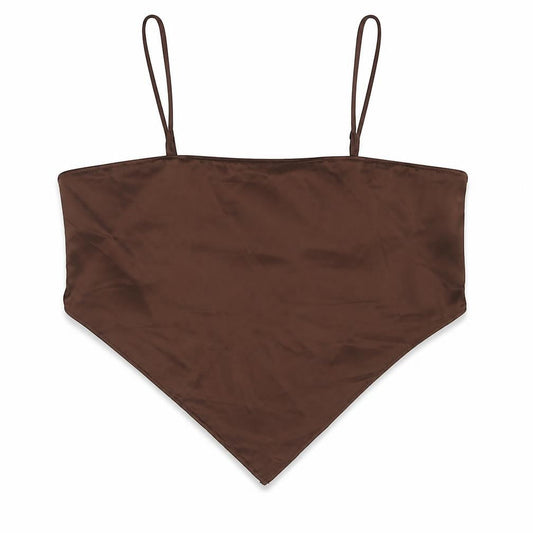 Womens UK Size S Divided by H&M Brown Camisole Blouse