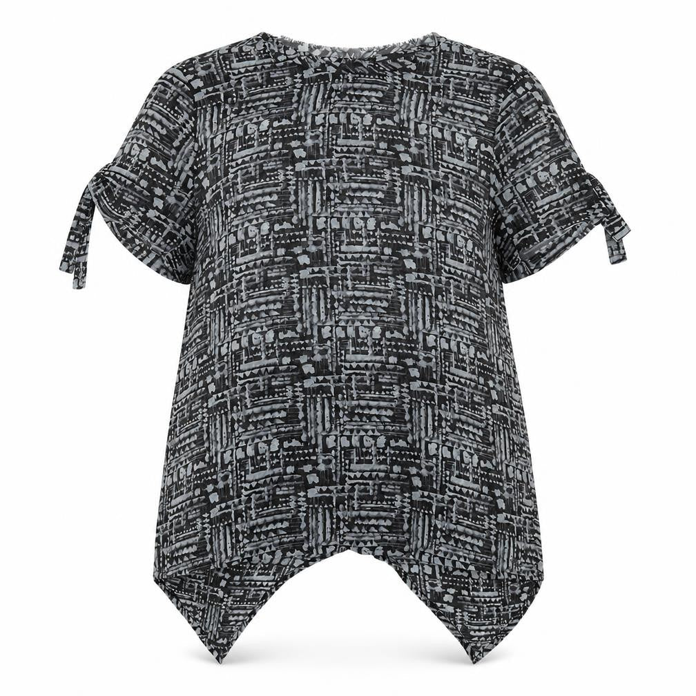 Womens UK Size 14 Label Lab Grey Basic Blouse