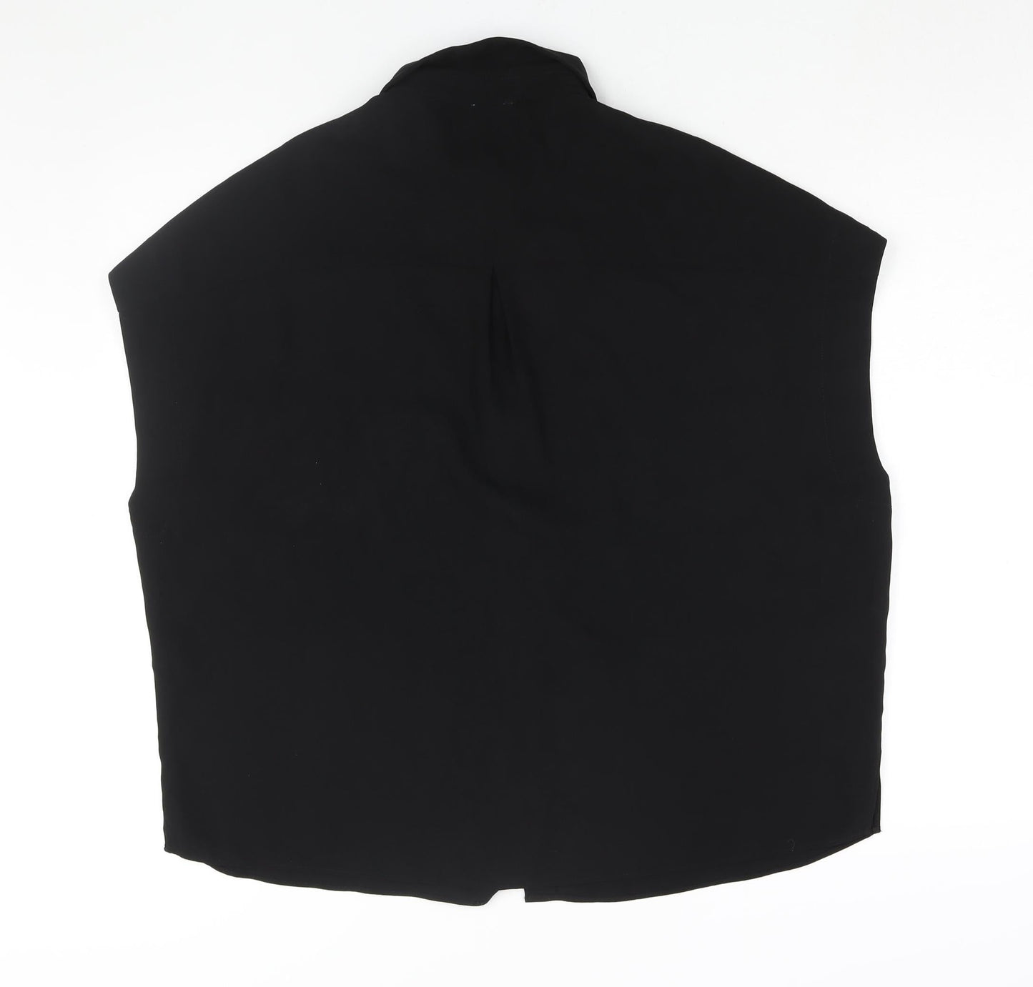 Womens UK Size 14 Linea Black Basic Blouse