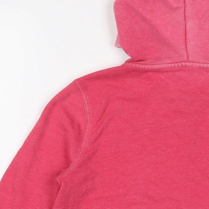 Gap Womens Pink Cotton Full Zip Hoodie Size XS Zip