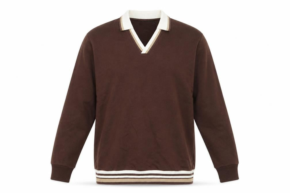 Mens UK Size S ASOS Brown Pullover Sweatshirt