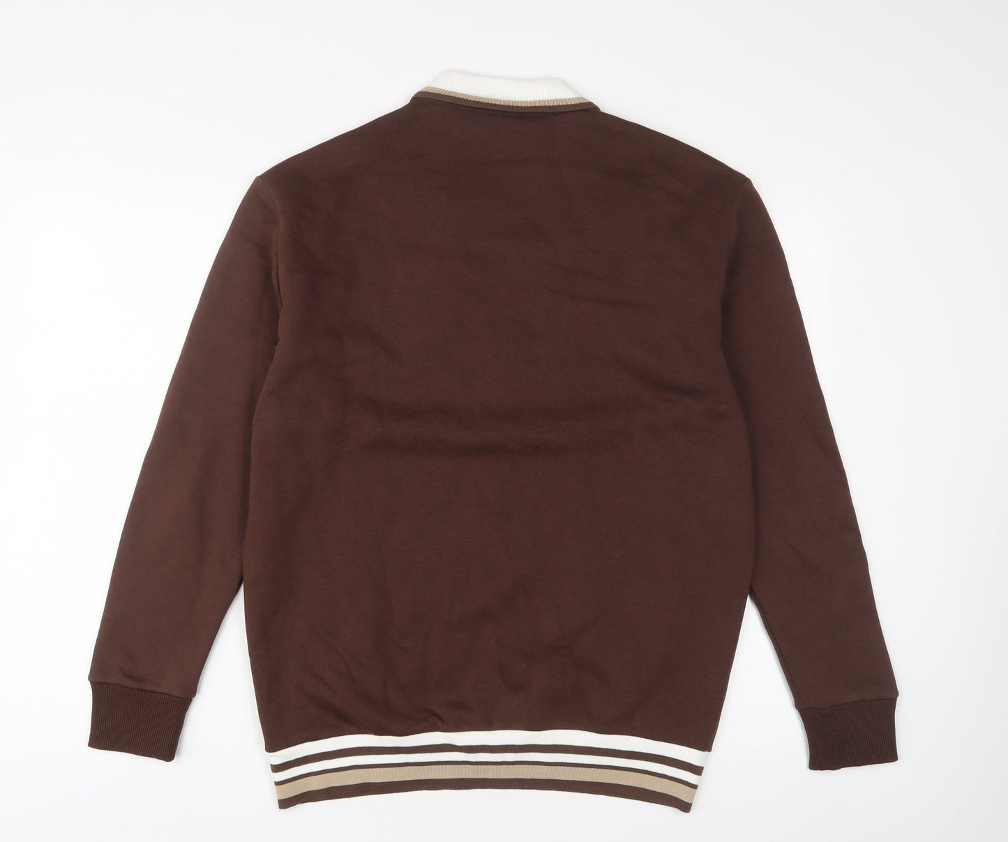 Mens UK Size S ASOS Brown Pullover Sweatshirt