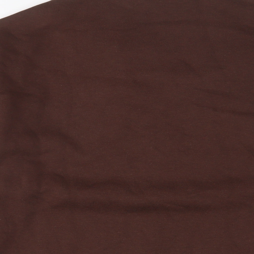 Mens UK Size S ASOS Brown Pullover Sweatshirt