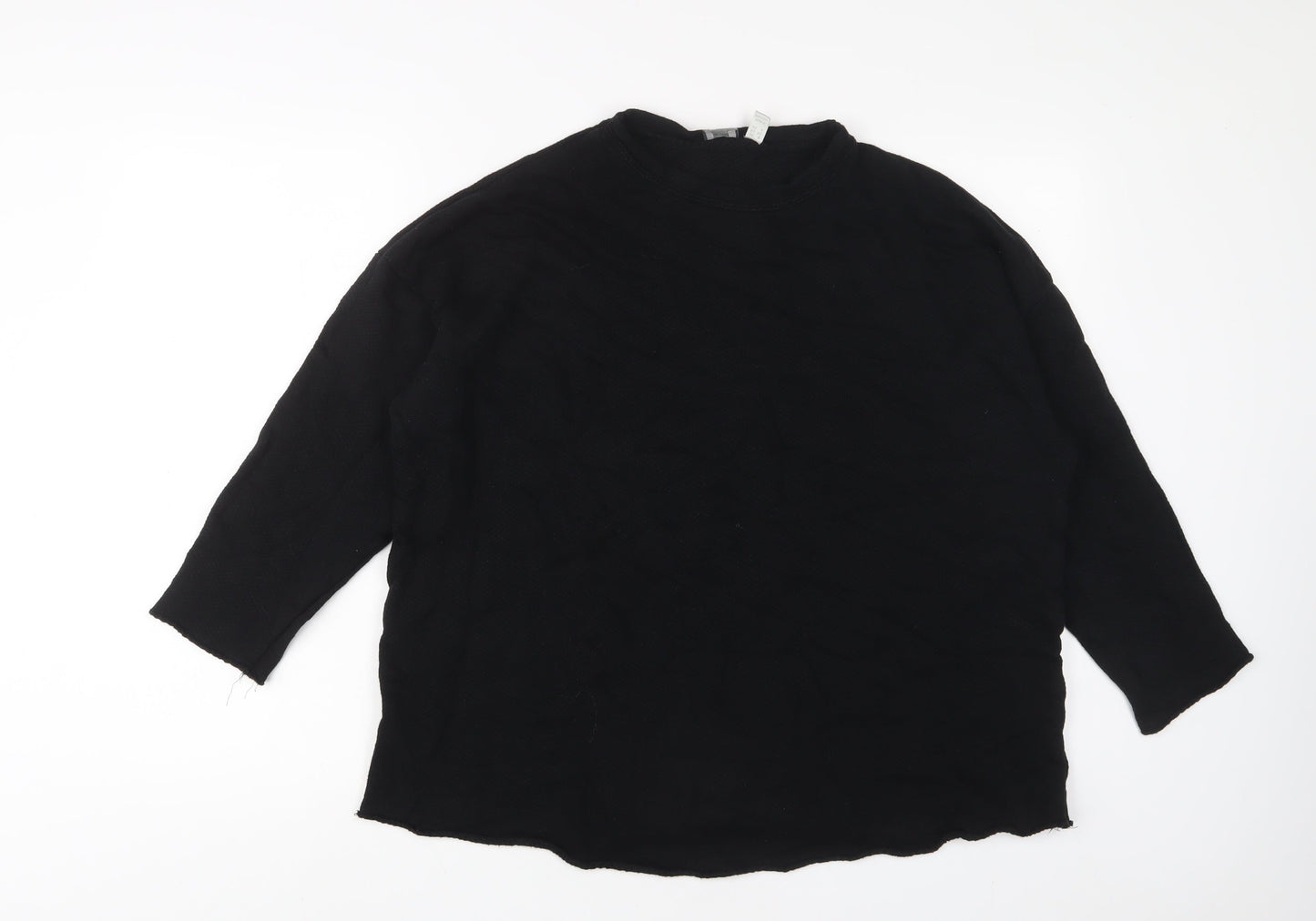 Womens UK Size 8 ASOS Black Pullover Sweatshirt