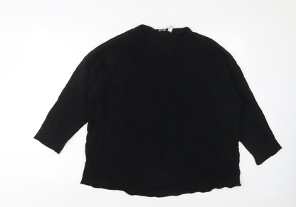 Womens UK Size 8 ASOS Black Pullover Sweatshirt
