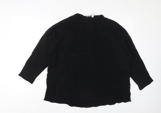 Womens UK Size 8 ASOS Black Pullover Sweatshirt