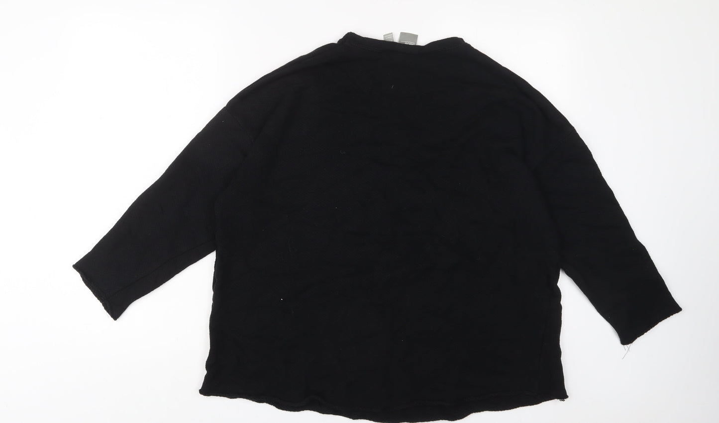 Womens UK Size 8 ASOS Black Pullover Sweatshirt