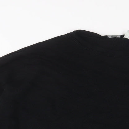 Womens UK Size 8 ASOS Black Pullover Sweatshirt