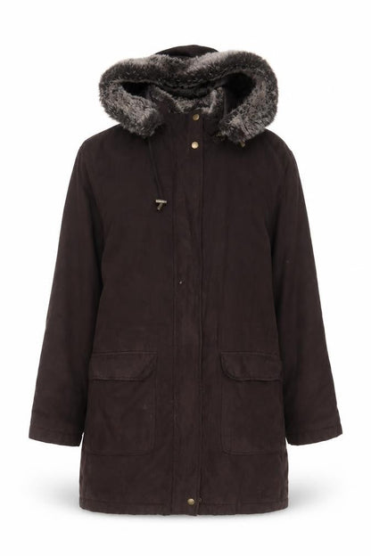 Womens UK Size 10 Debenhams Brown Jacket