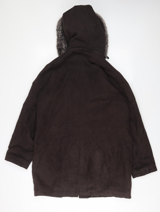 Womens UK Size 10 Debenhams Brown Jacket