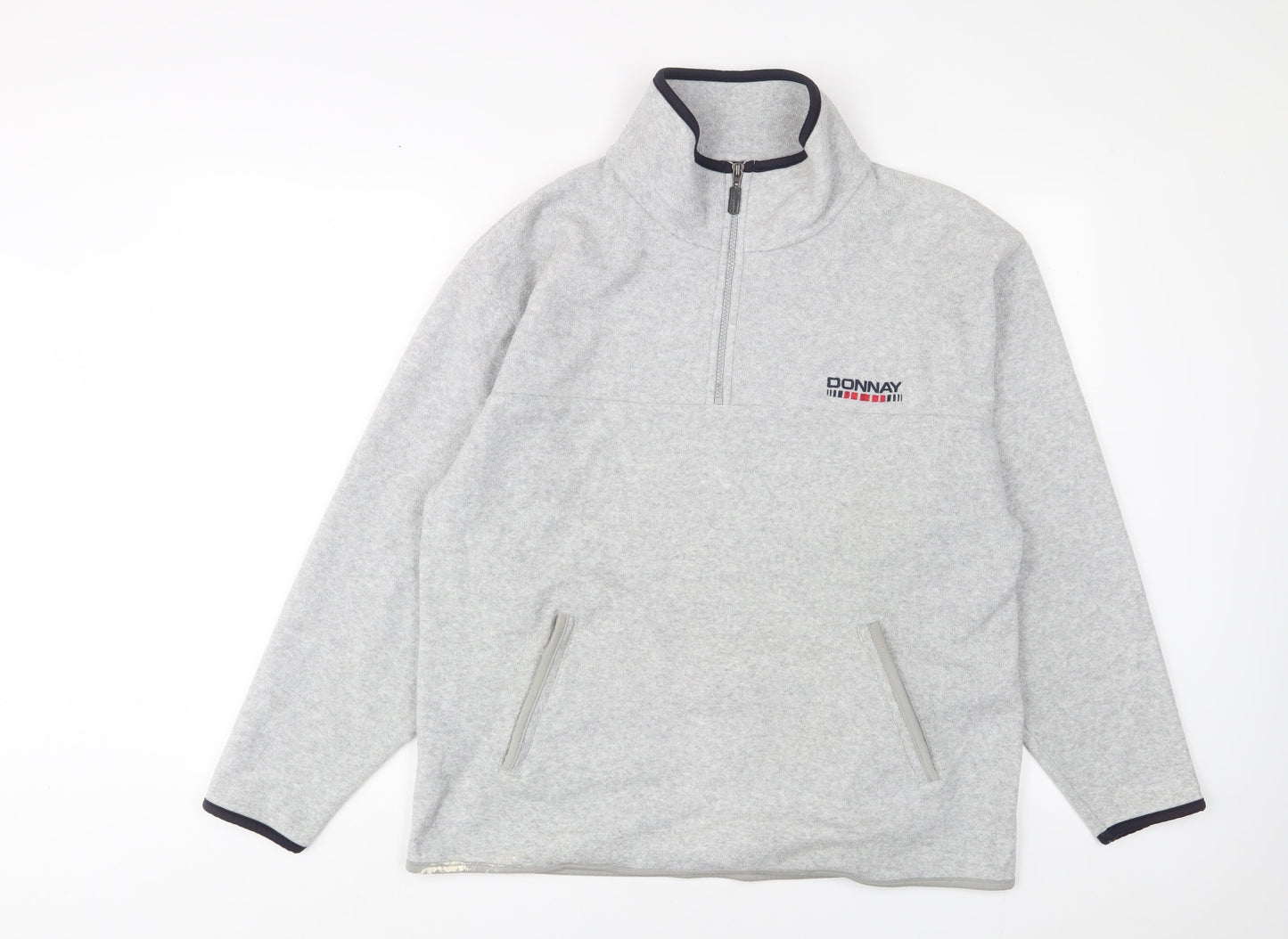Mens UK Size S Donnay Grey Pullover Sweatshirt