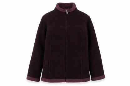 Marks & Spencer Womens Purple Jacket Size 12 Zip