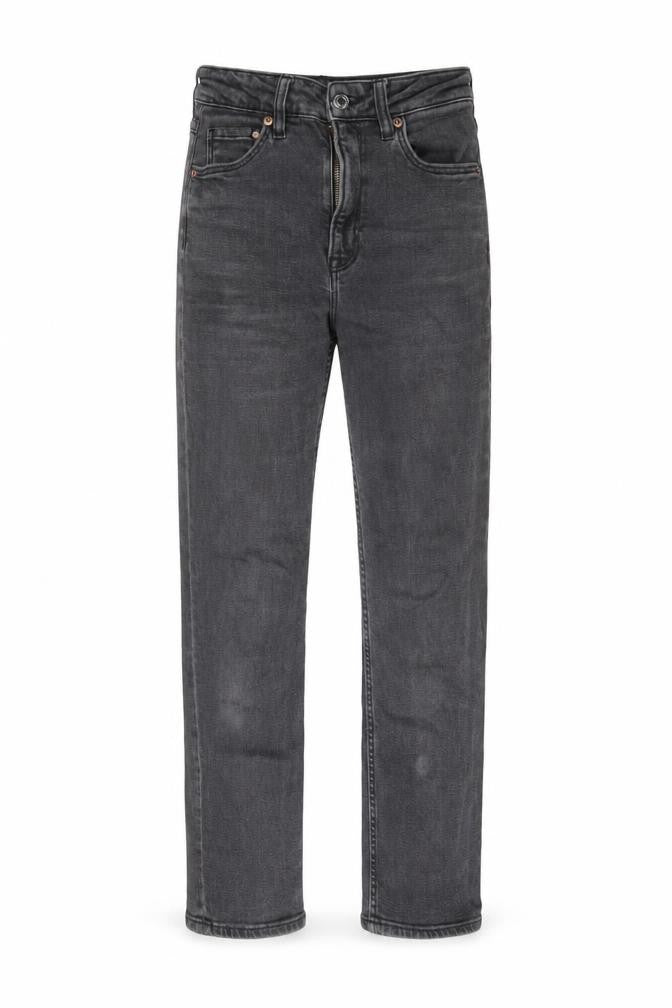 Womens UK Size 8 H&M Regular Fit Straight Grey Jeans