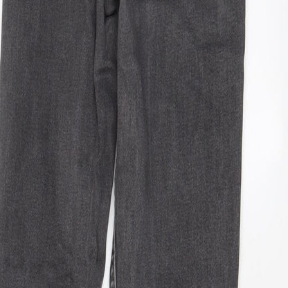 Womens UK Size 8 H&M Regular Fit Straight Grey Jeans