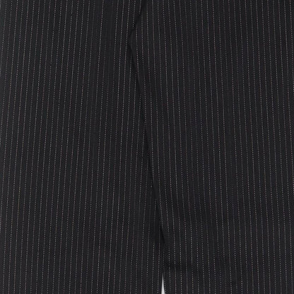 Womens UK Size 14 Etam Regular Fit  Black Trousers