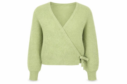Womens UK Size S Marks and Spencer Green Pullover Jumper