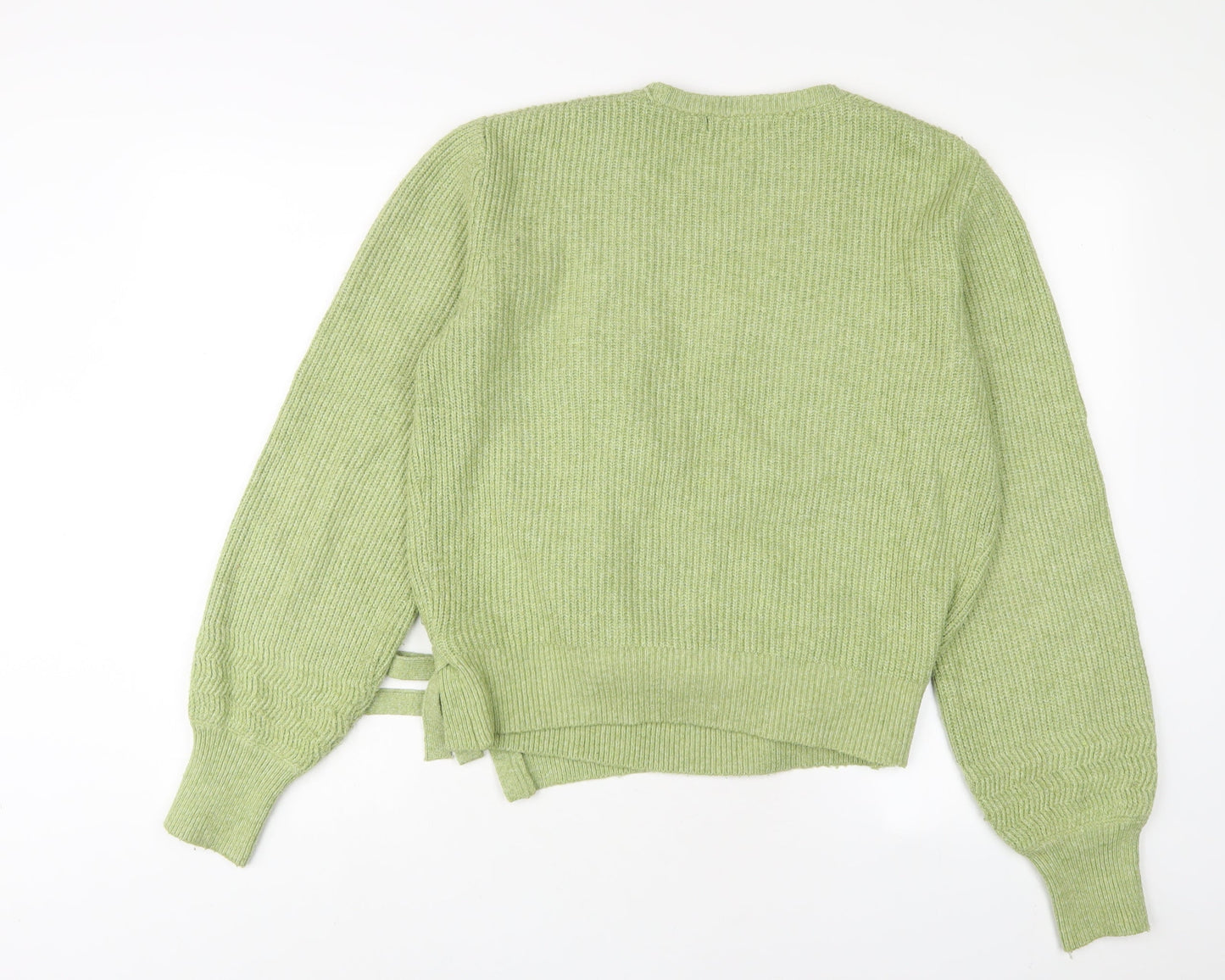 Womens UK Size S Marks and Spencer Green Pullover Jumper