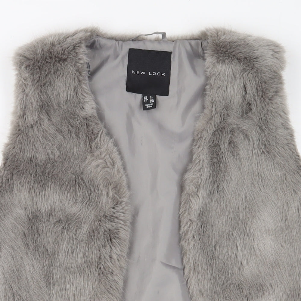 Womens UK Size 8 New Look Grey Jacket