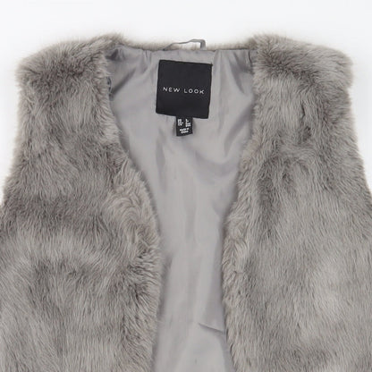 Womens UK Size 8 New Look Grey Jacket