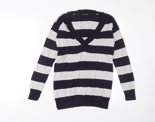Womens UK Size XS Gap Blue Pullover Jumper