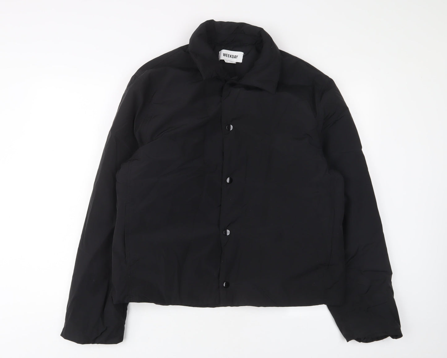 Womens UK Size M Weekday Black Jacket