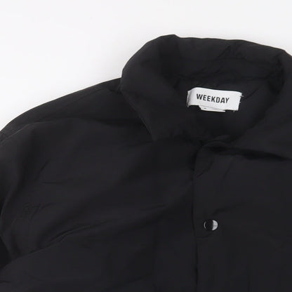 Womens UK Size M Weekday Black Jacket