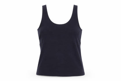 & Other Stories Womens Blue Cotton Basic T-Shirt Size XS Scoop Neck
