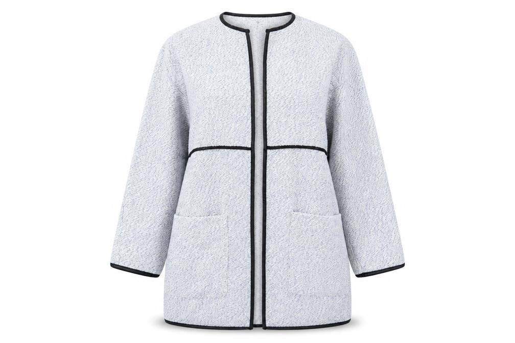 Womens UK Size M Stradivarius Blue Jacket