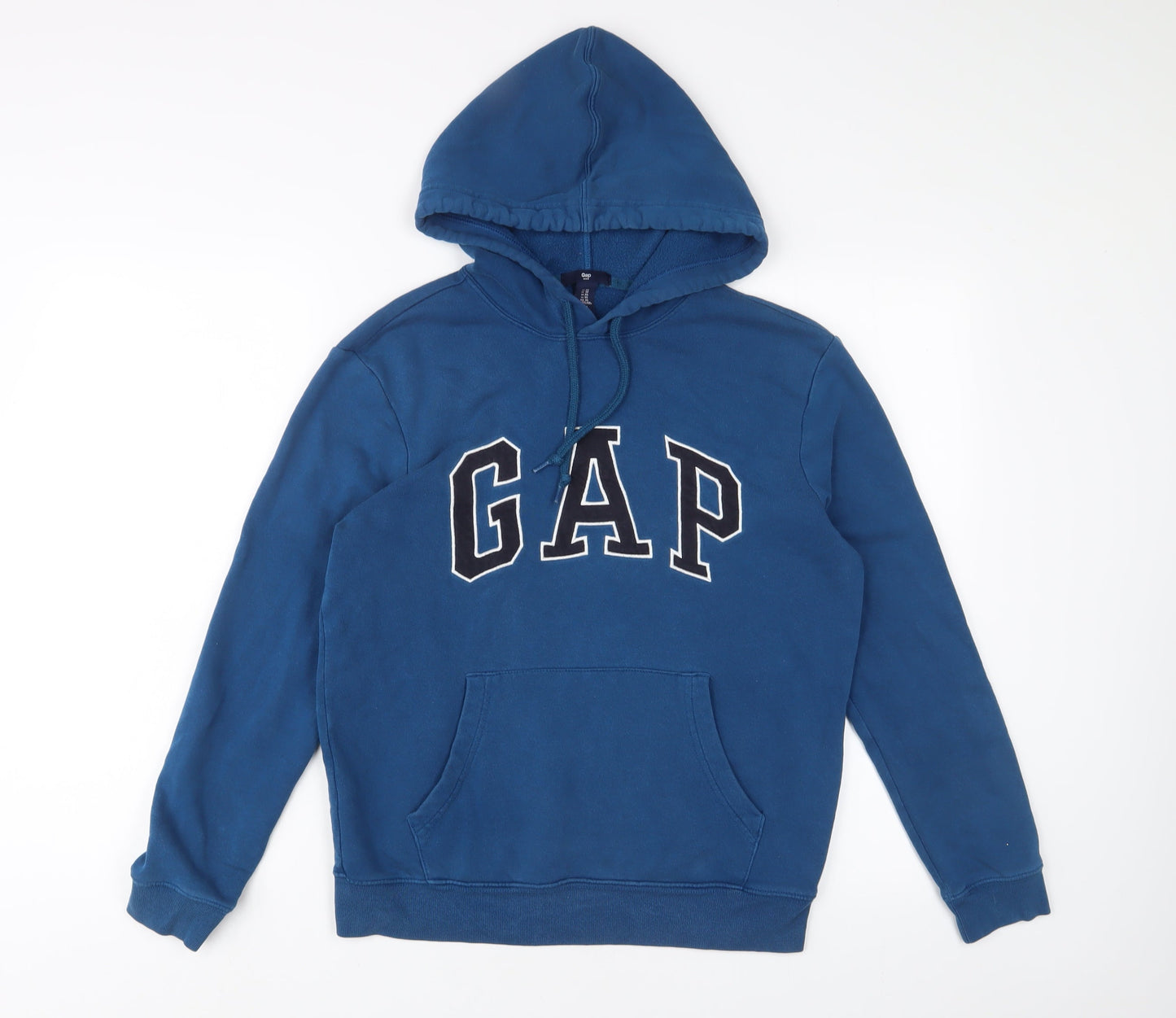 Mens UK Size XS Gap Blue Pullover Hoodie