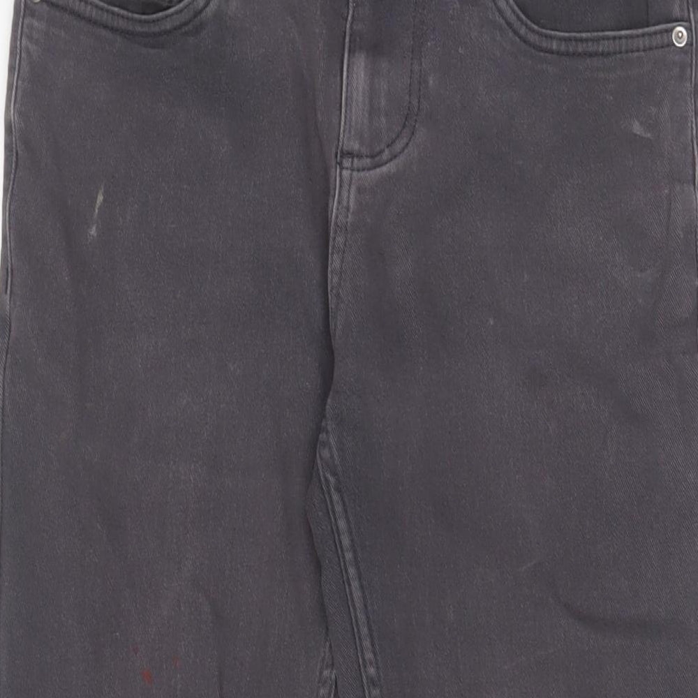 Denim & Co. Mens Grey Cotton Skinny Jeans Size 28 in L30 in Regular Zip