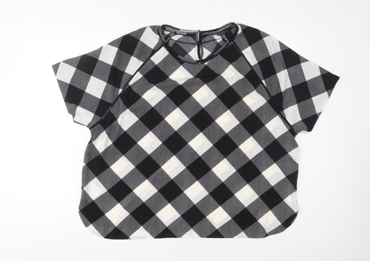 Womens UK Size 22 Marks and Spencer Grey Basic T-Shirt