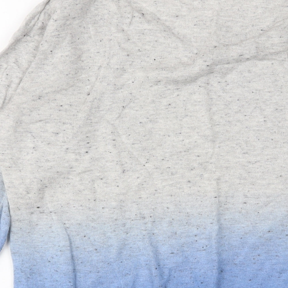 Womens UK Size M YAYA Blue Pullover Jumper