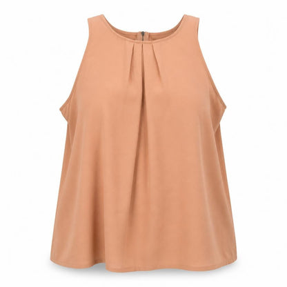 Womens UK Size 14 New Look Pink Basic Blouse
