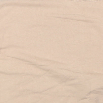 Divided Womens Pink Cotton Pullover Sweatshirt Size S