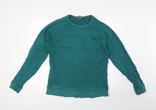 Womens UK Size M ASOS Green Pullover Sweatshirt