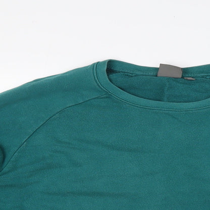 Womens UK Size M ASOS Green Pullover Sweatshirt