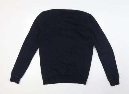 Mens UK Size XS NEXT Blue Pullover Sweatshirt