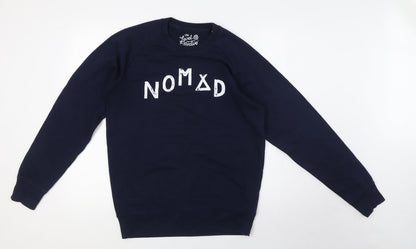 Stanley Mens Blue Cotton Pullover Sweatshirt Size XS - Nomad
