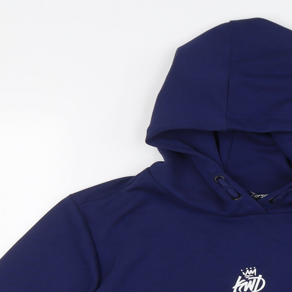 Kings Will Dream Boys Blue Polyester Pullover Hoodie Size XL