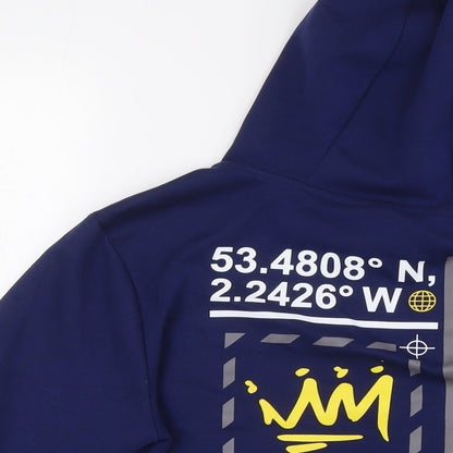 Kings Will Dream Boys Blue Polyester Pullover Hoodie Size XL