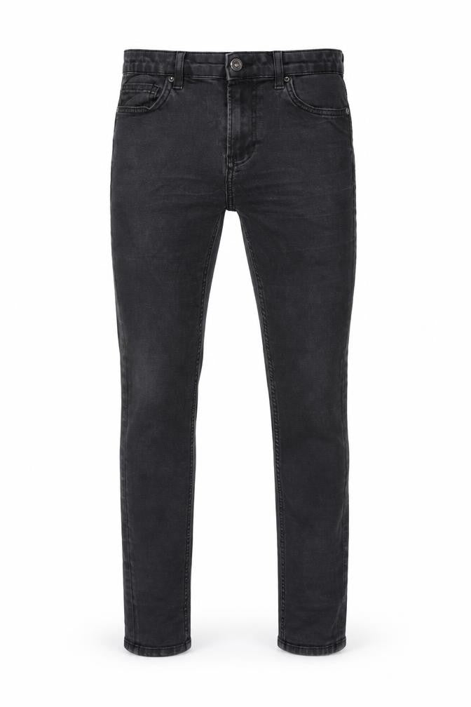 Mens UK Size 32 in Topman Regular Fit Straight Grey Jeans