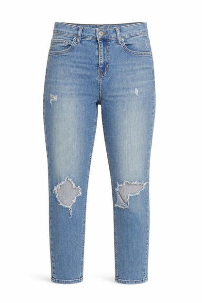 Womens UK Size 30 in Topshop Regular Fit Straight Blue Jeans