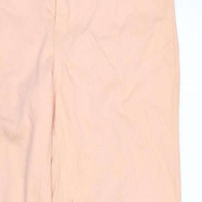 Limted Jeans Womens Pink Cotton Straight Jeans Size 28 in L30.5 in Regular Zip