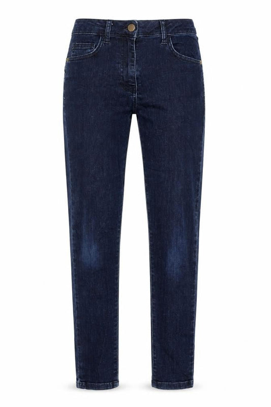 Womens UK Size 10 Oasis Regular Fit Straight Blue Jeans