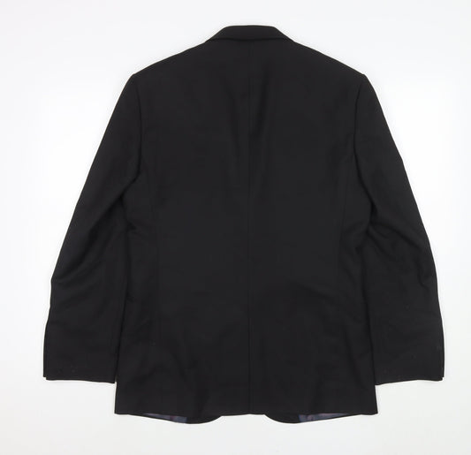Mens UK Size 38 Taylor & Wright Regular Black Suit Jacket