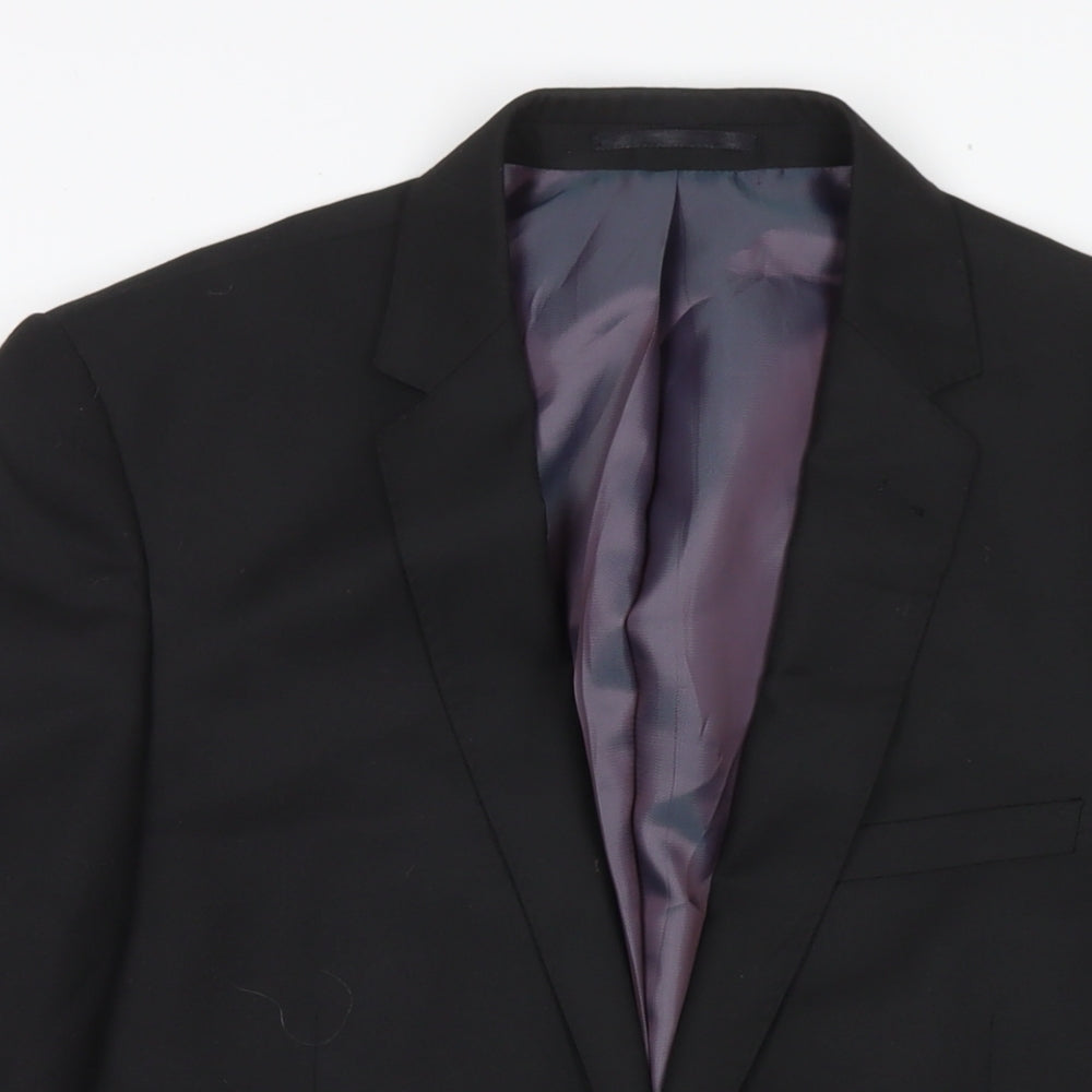Mens UK Size 38 Taylor & Wright Regular Black Suit Jacket