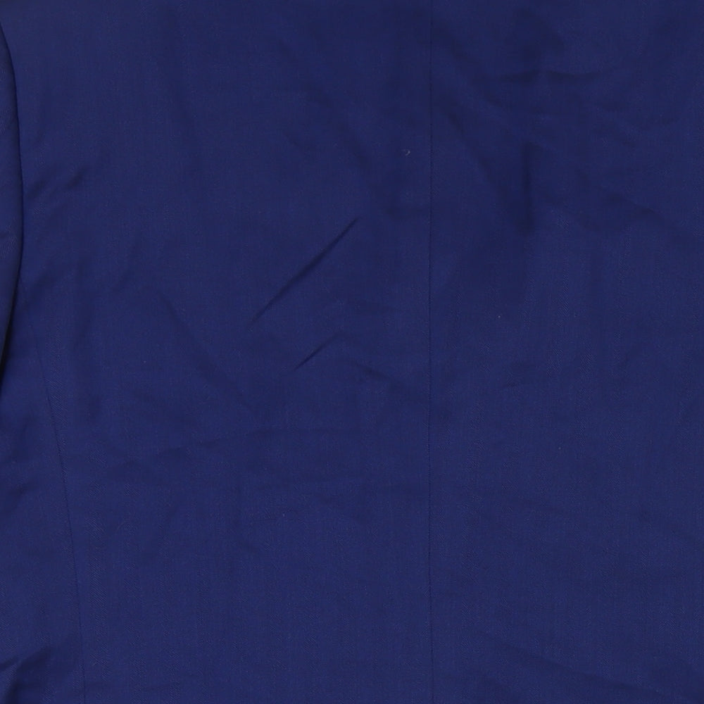 Mens UK Size 40 Marks and Spencer Regular Blue Suit Jacket