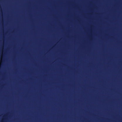 Mens UK Size 40 Marks and Spencer Regular Blue Suit Jacket